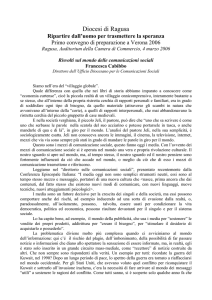 Primo convegno di preparazione a Verona 2006