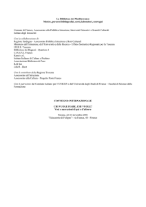 programma allegato - Archivio Pubblica Istruzione