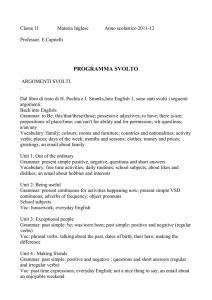 1I inglese - Giotto Ulivi