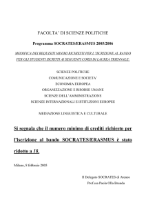 corsi di laurea in