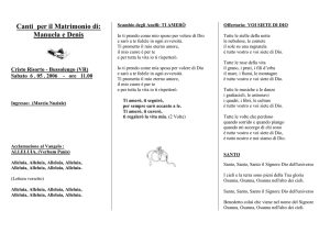 Camminerò senza stancarmi