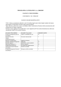 programma socrates/erasmus a - Università degli Studi di Brescia