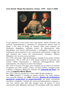 Luca Pacioli - Dipartimento di Matematica