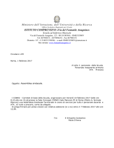 ass sindacale del 10-2-2017 cir 85 - Istituto Comprensivo Fontanile