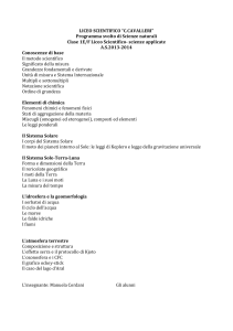scienze naturali 1EA Prof. Cordani Manuela