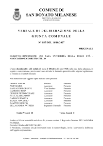 Il Segretario Generale