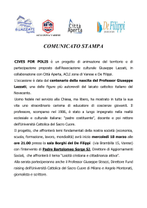 COMUNICATO_STAMPA - Notiziario delle associazioni