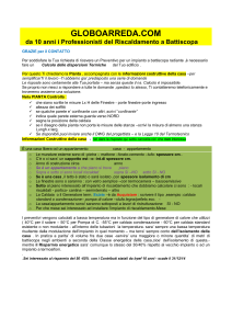 GLOBO SRL Via Bologna 13 44042 CENTO (Fe)