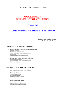 - ITCG Enrico Fermi