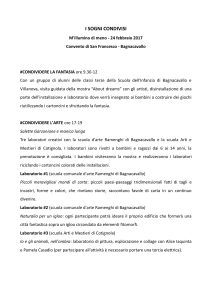Sogni condivisi programma dettagliato