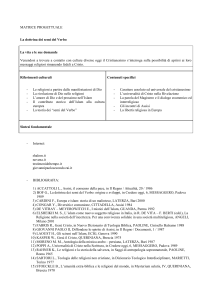 matrice progettuale