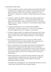 SASKIA SASSEN- sintesi