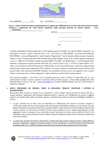 azienda ospedaliera di rilievo nazionale