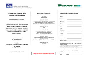 L`Ordine degli Ingegneri della Provincia di Pisa