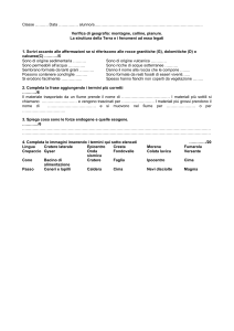 Montagne, colline e pianure
