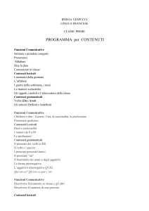FRANCESE prima