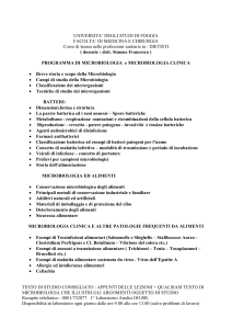UNIVERSITA` DEGLI STUDI DI FOGGIA FACOLTA` DI MEDICINA E
