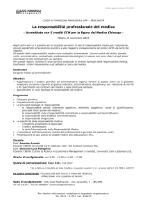 Corso di formazione Manageriale LMM