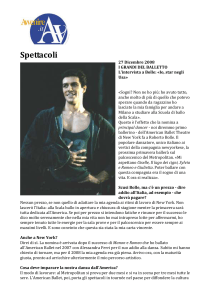 i grandi del balletto