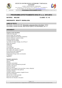 MARIALUISA BENATTI Inglese cl 1C,1E