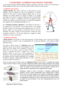 Cause dell`attrito viscoso e volvente - Digilander