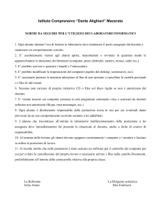 Istituto Comprensivo “Dante Alighieri” Macerata