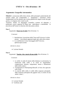 Argomento: Geografia Astronomica - Digilander