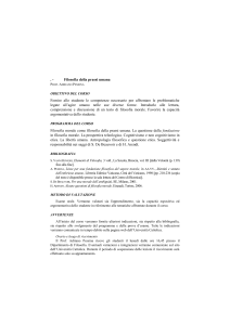 Filosofia della prassi umana