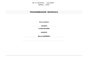 Guerriero - 2A - PrograOBIMIN - Ruffini