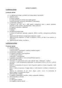 biennio - Liceo Classico "Dante Alighieri"