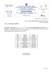 settimana pirandelliana SPETTACOLO 6 APRILE