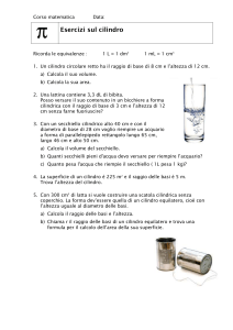 Esercizi - matematica.ch - Matematica per la scuola media
