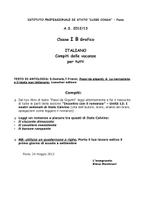 istituto professionale di stato “luigi cossa” - "L. Cossa"