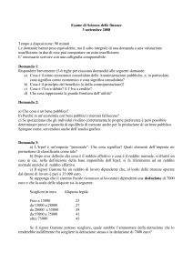 Domanda 1: