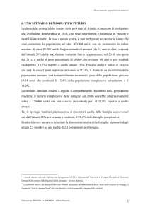 6. uno scenario demografico futuro
