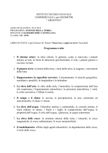 1 D AFM PROGRAMMA DI SCIENZE DELLA TERRA