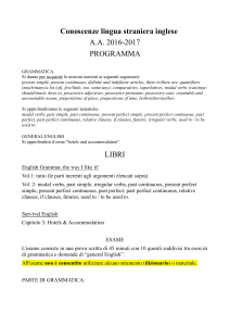 programma definitivo