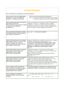 Il Ciclo di Carnot