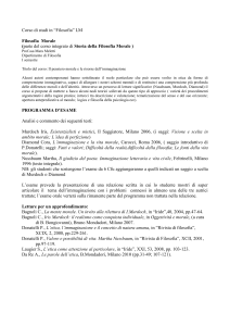 Filosofia morale (Meletti) LM