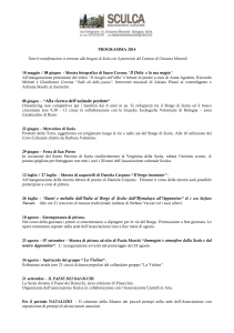 All`attenzione dei cittadini del Borgo la Scola