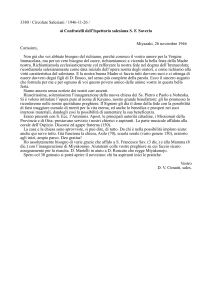 3380 / Circolare Salesiani / 1946-11-26 / ai Confratelli dell`Ispettoria