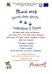 Locandina Infanzia Natale 2013