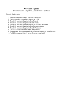 Prova di Geografia