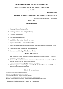 Metodologie - Istituto Comprensivo di Castelnuovo Magra