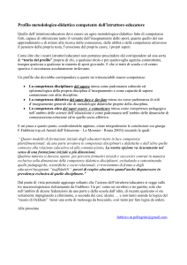 Relazione F. Pellegrini