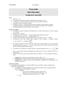 Reti in fibra ottica