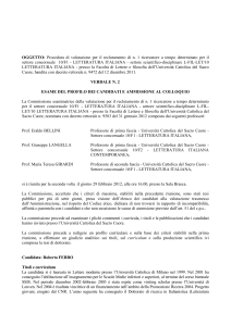 Verbale n. 2