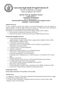 Università degli Studi di Napoli Federico II