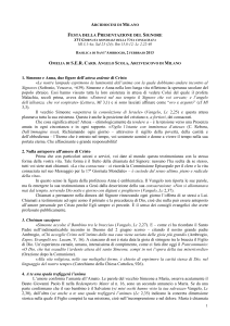 Omelia del Cardinale (testo)