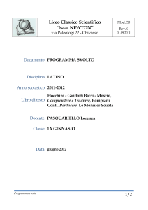 XXX - Liceo Newton Chivasso